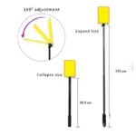 چراغ کمپینگ دو رنگ کانپکس مدل FR-06 COB RF