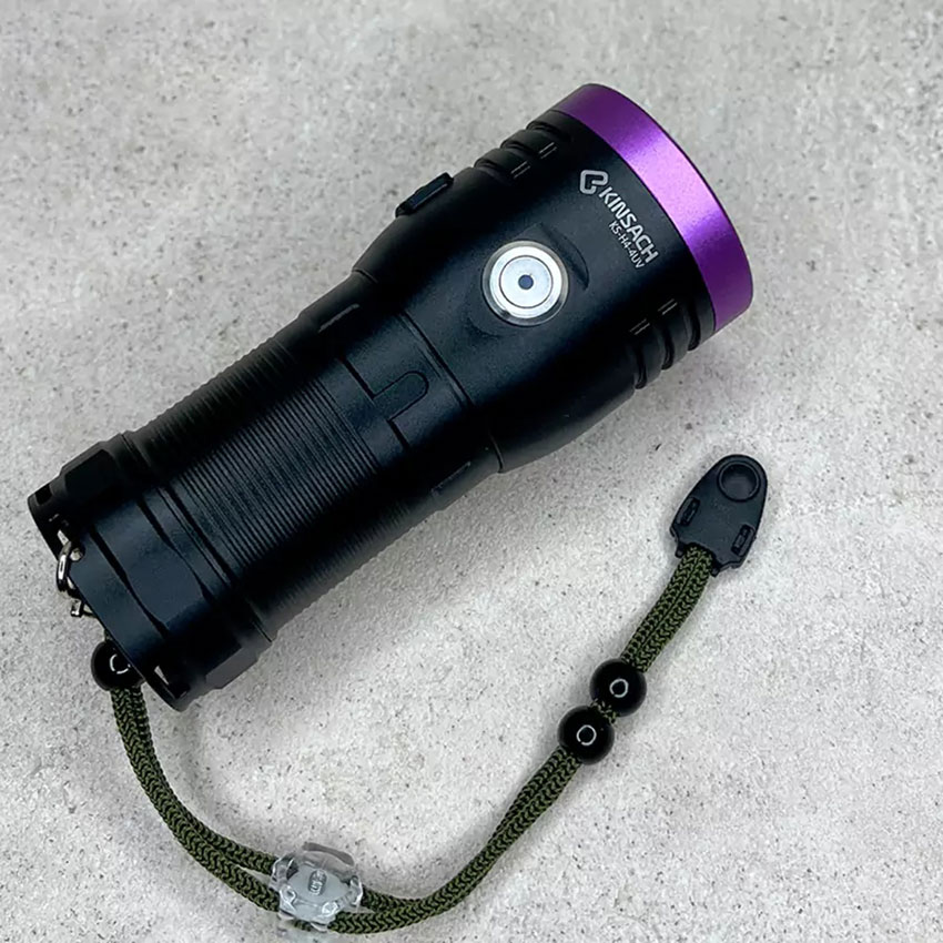 چراغ قوه یووی کینساچ KS-H4-4UV | چهار لامپ فرابنفش 365nm