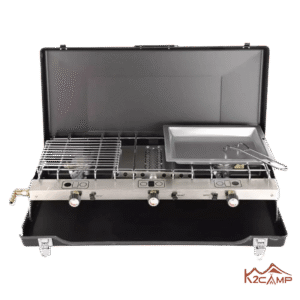 اجاق گاز دو شعله گریل‌دار چانوداگ مدل FX-5340