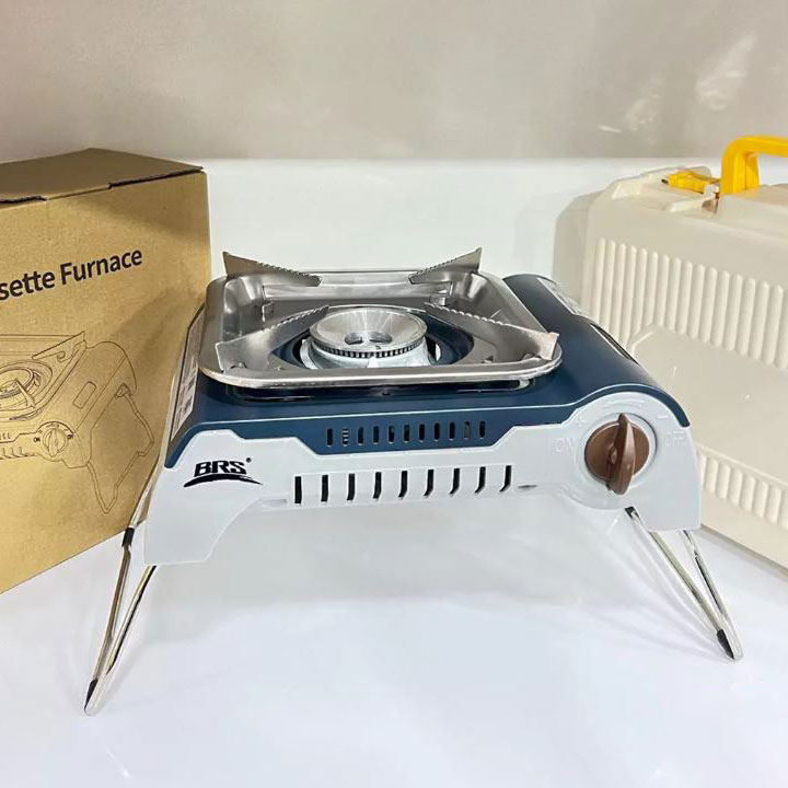 اجاق گاز کمپینگ پایه دار BRS مدل BRS-K001 ، تک شعله با پایه‌های تاشو