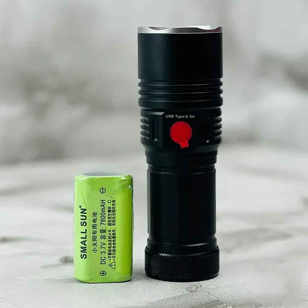 نوع باتری چراغ قوه اسمال سان مدل ZY-T209
