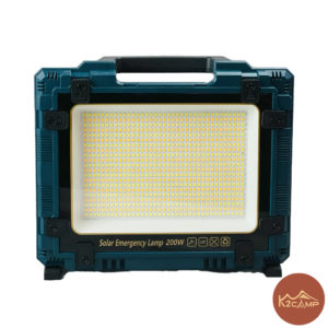 چراغ پروژکتور شارژی خورشیدی 200 وات مدل W8121-1