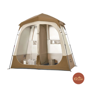 چادر حمام 2 کابین نیچرهایک مدل NH22ZP006